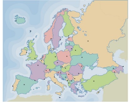 Quiz paises de Europa.