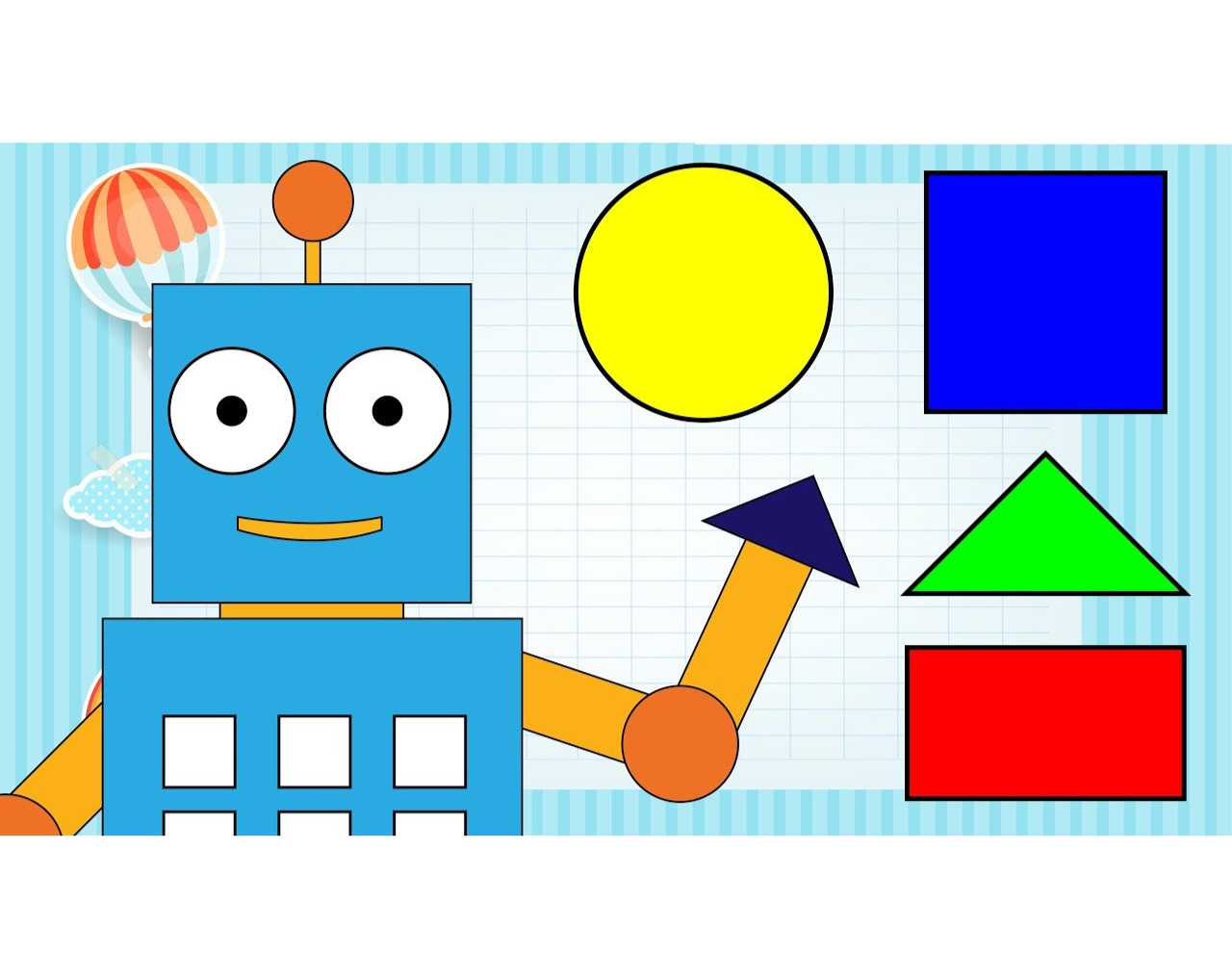 Cronstruyo con formas y figuras 