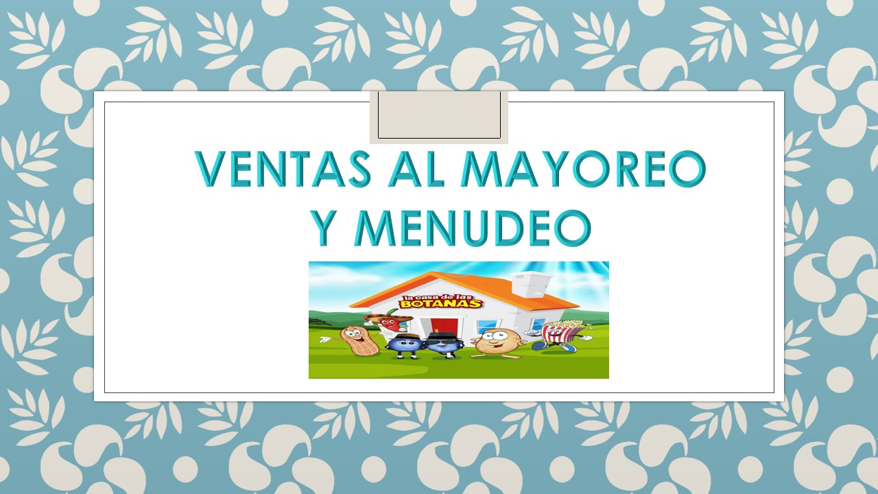 TOMi.digital - VENTAS DE MAYOREO Y MENUDEO