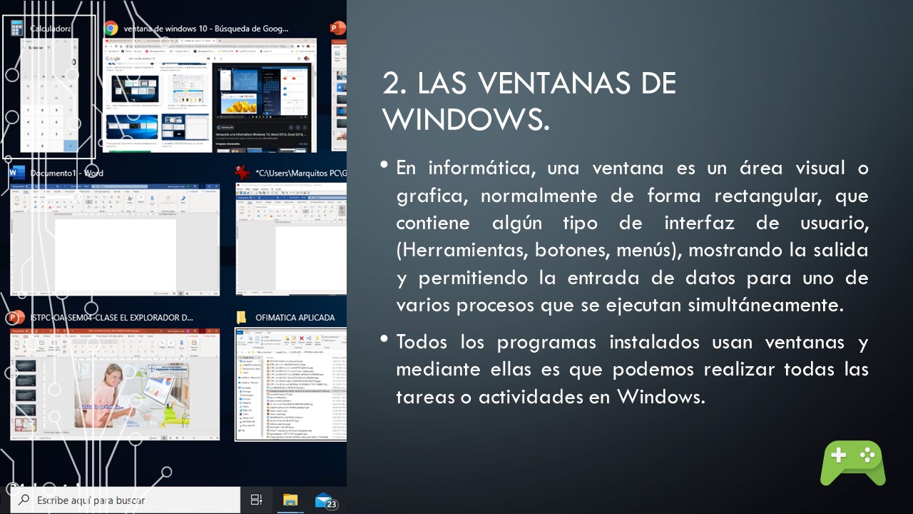 TOMi.digital 7. LAS VENTANAS DE WINDOWS Y COMO SE ORGANIZAN