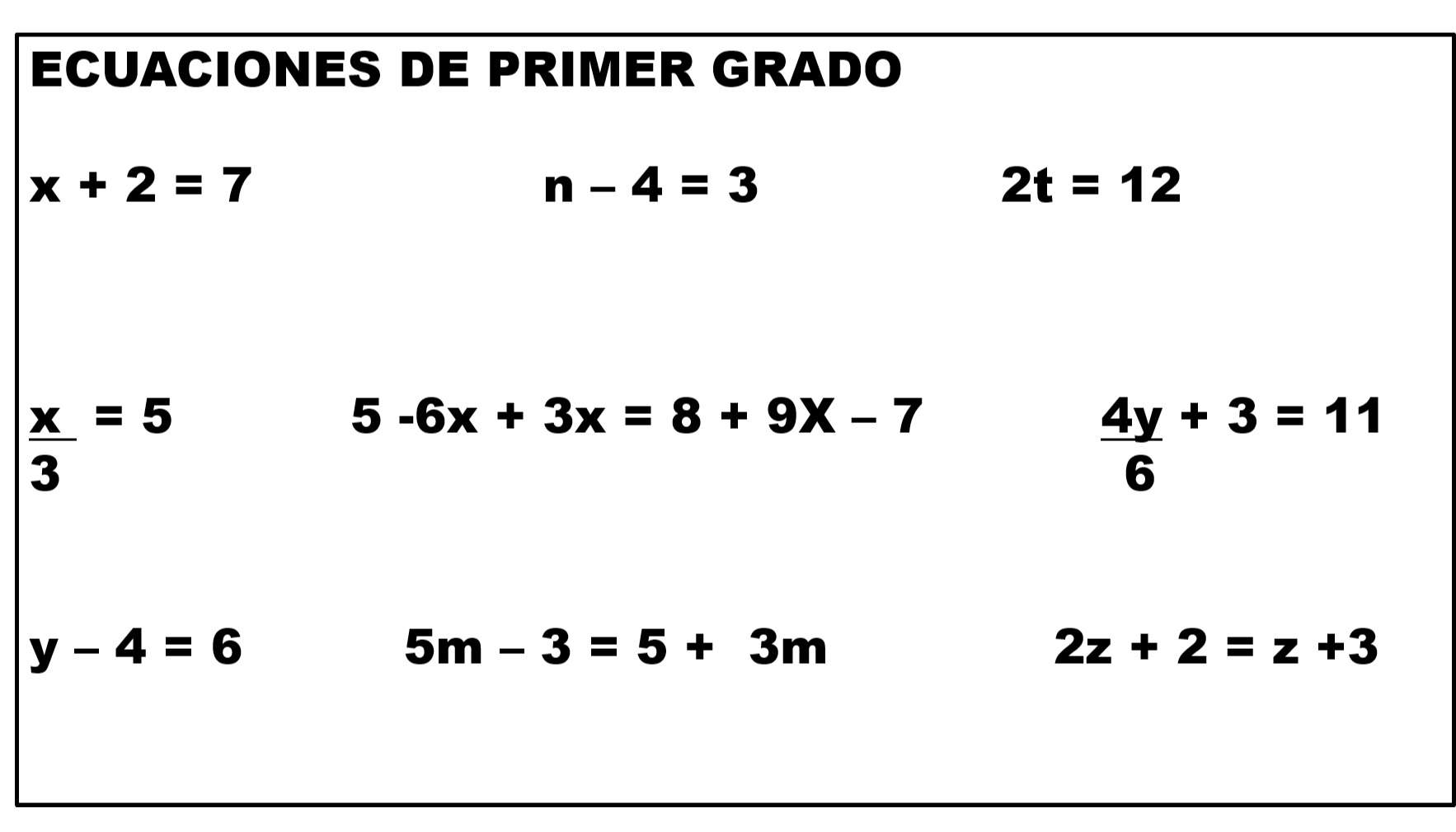 TOMi.digital Ecuaciones de primer grado