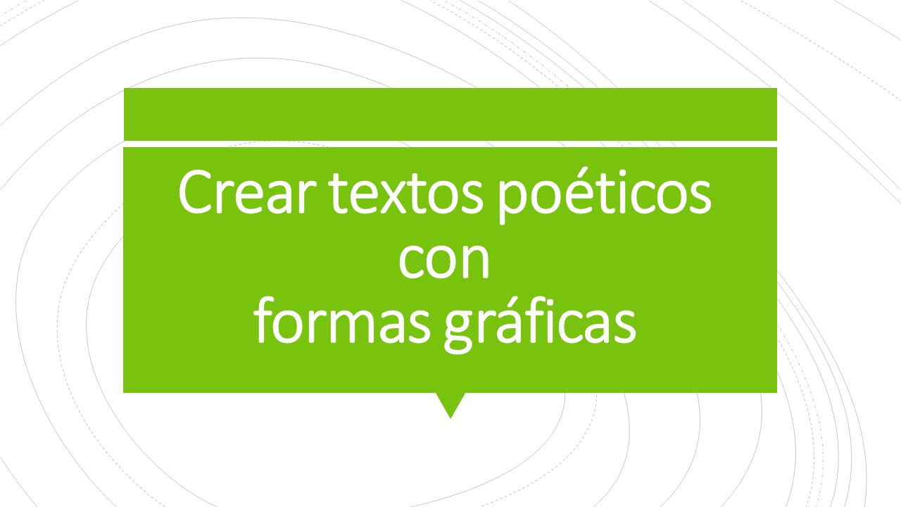 TOMi.digital - Crear textos poéticos con formas gráficas